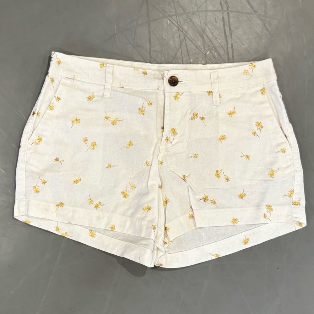 Old Navy Palm Tree Linen Shorts